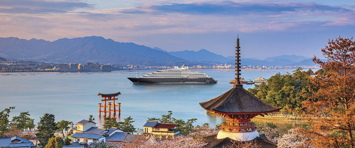 Scenic Eclipse in Japan