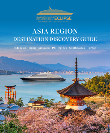 Scenic Eclipse Asia Region Destination Guide Brochure Cover
