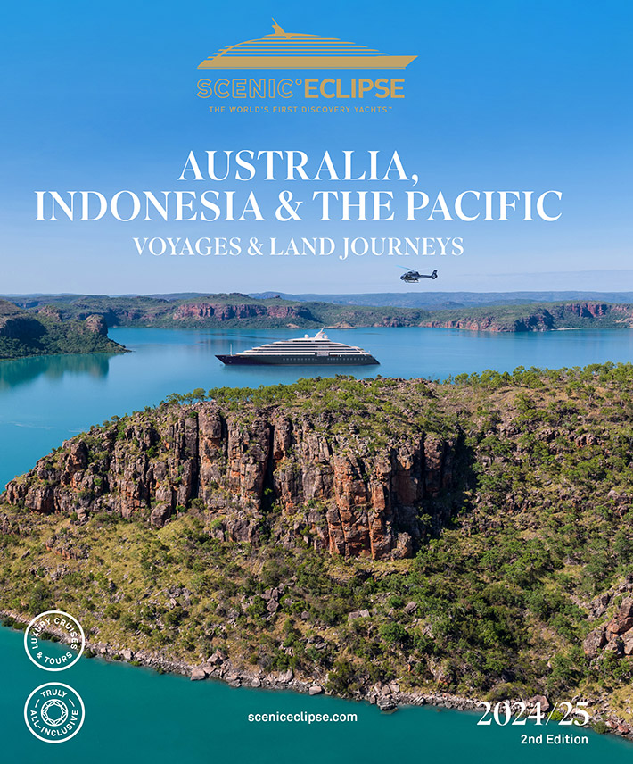 Brochure for Australia, Indonesia & The Pacific Voyages and Land Journeys 2024