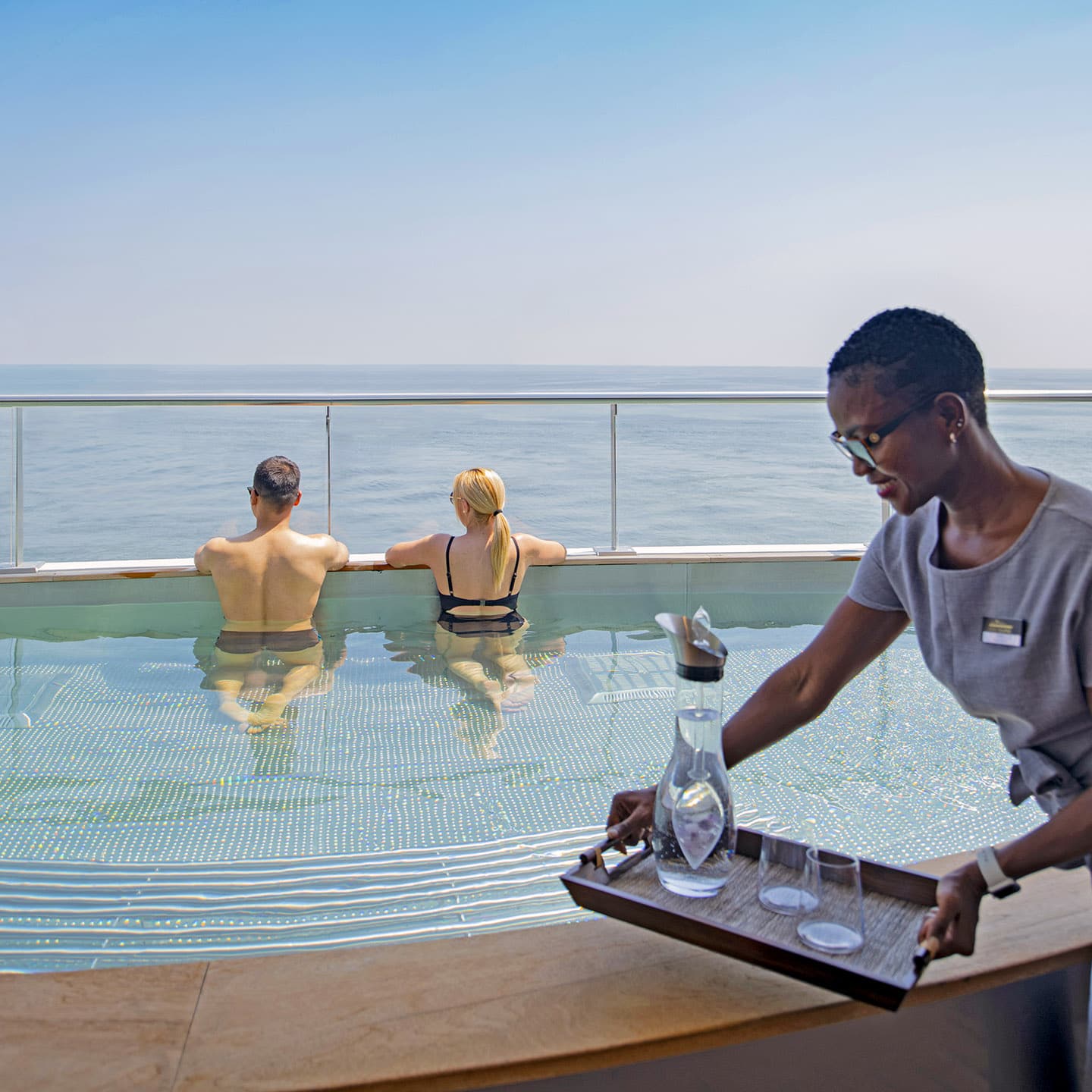 Senses Spa Vitality Pool on Scenic Eclipse I