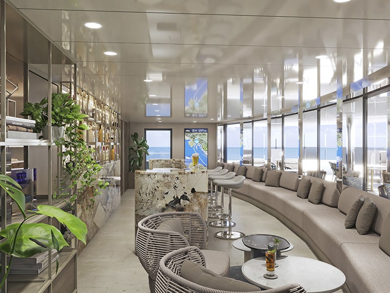 Sky Bar, Deck 10, Scenic Eclipse II