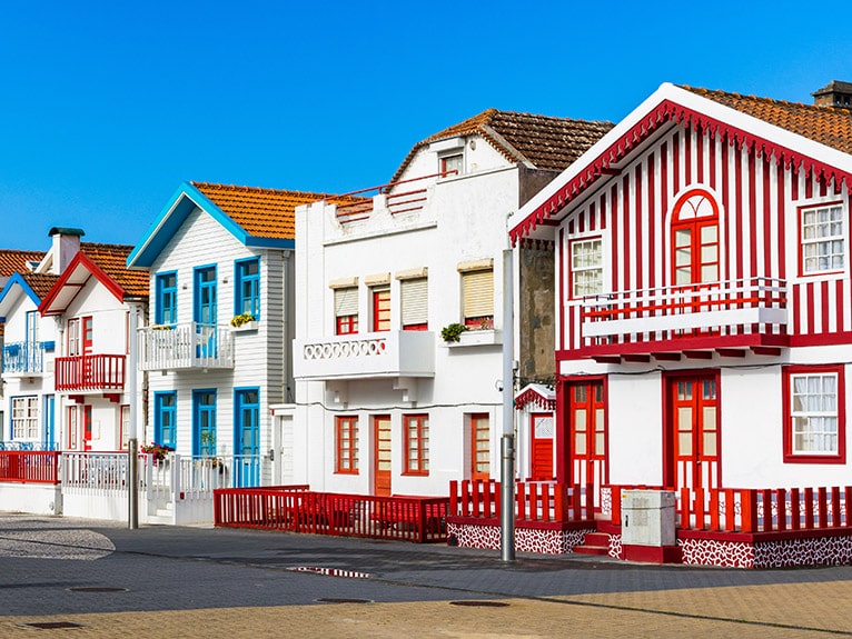 Art Nouveau houses, Aveiro, Portugal