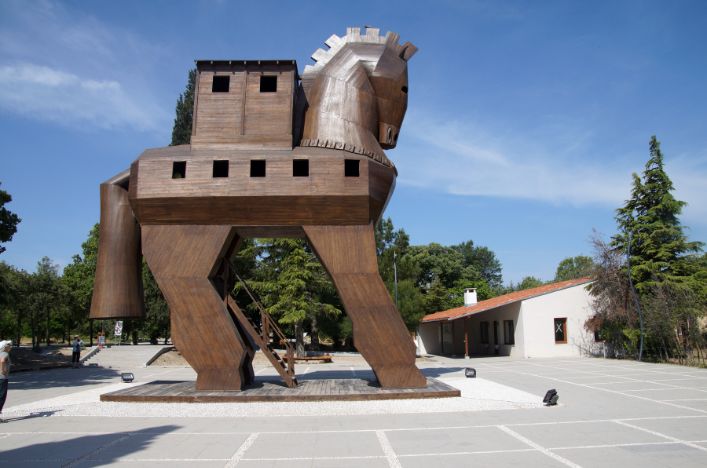 Trojan Horse replica, Canakkale