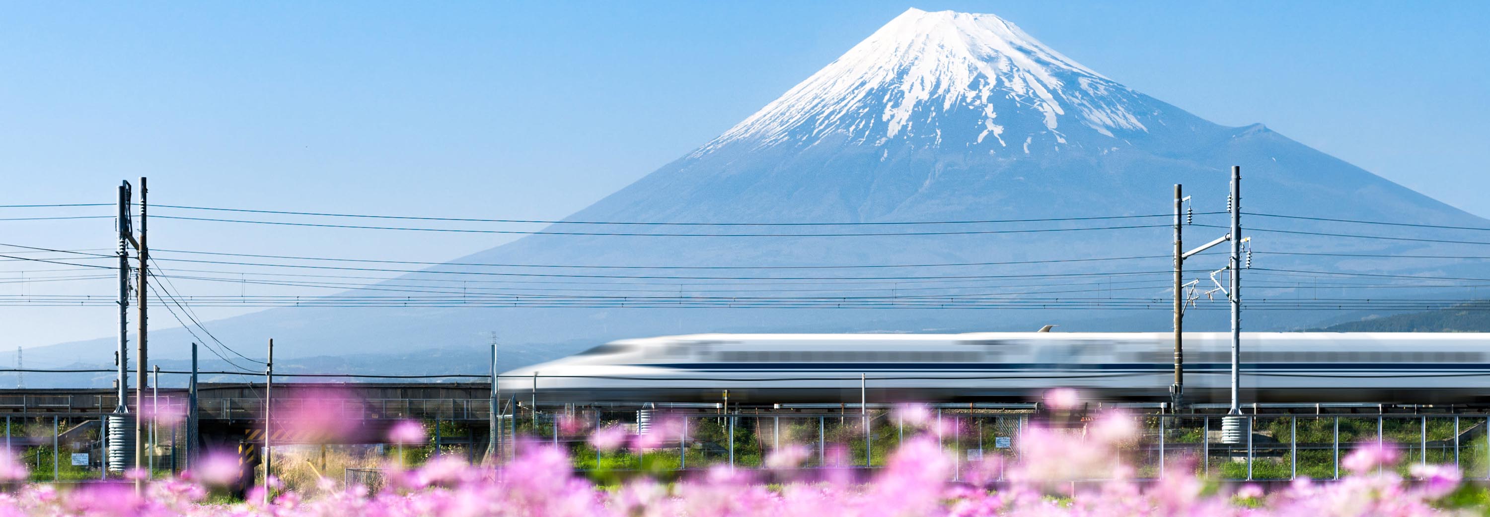 Mt Fuji views from the Shinkansen, Japan