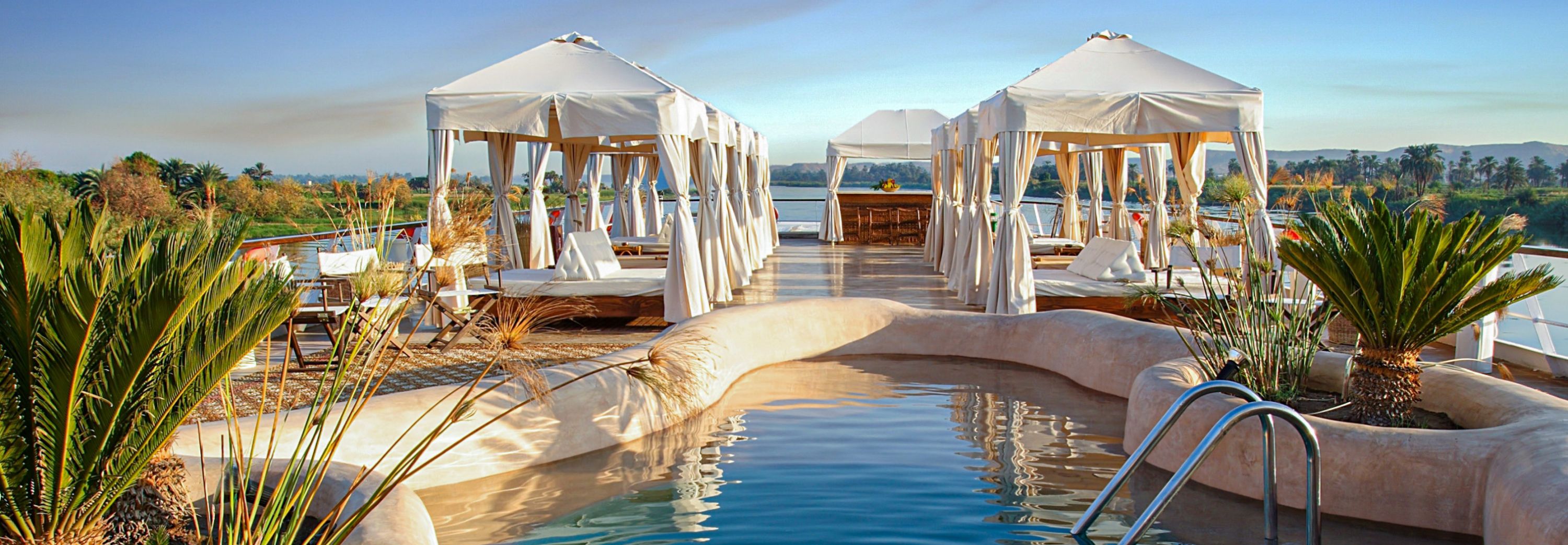 Sanctuary Sun Boat III sundeck, Egypt