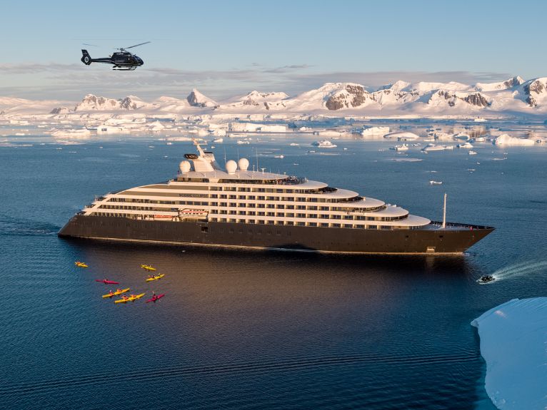 Scenic Eclipse in Antarctica