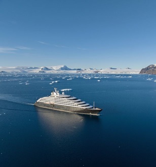 Scenic Eclipse in Duse Bay, Antarctica
