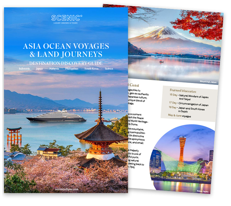 Scenic Eclipse Asia Voyages 2024