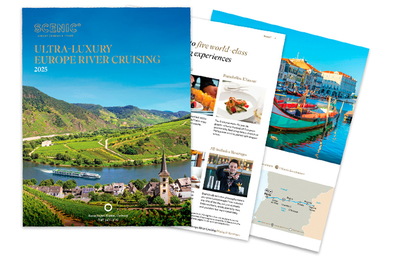 Scenic river cruise 2025 brochure