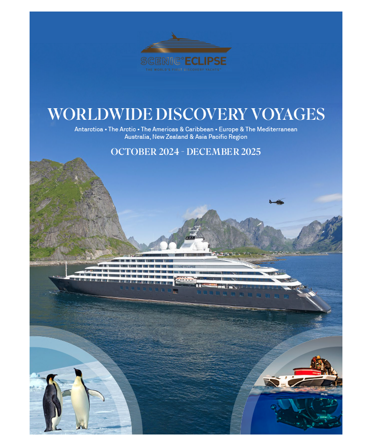 Scenic Eclipse Worldwide Discovery Voyages  2024/2025 Brochure