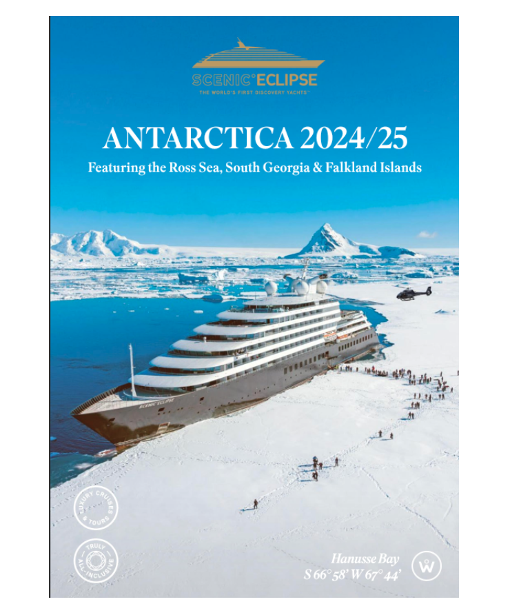 Scenic Eclipse Antarctica 2024-25 Brochure Cover