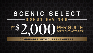 Scenic Selects Bonus Savings Oceans