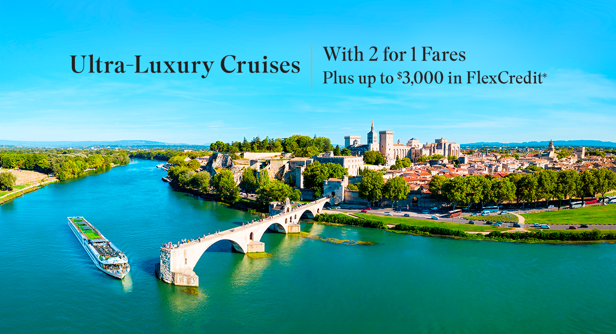 Scenic Europes river cruises 2 for 1 fares