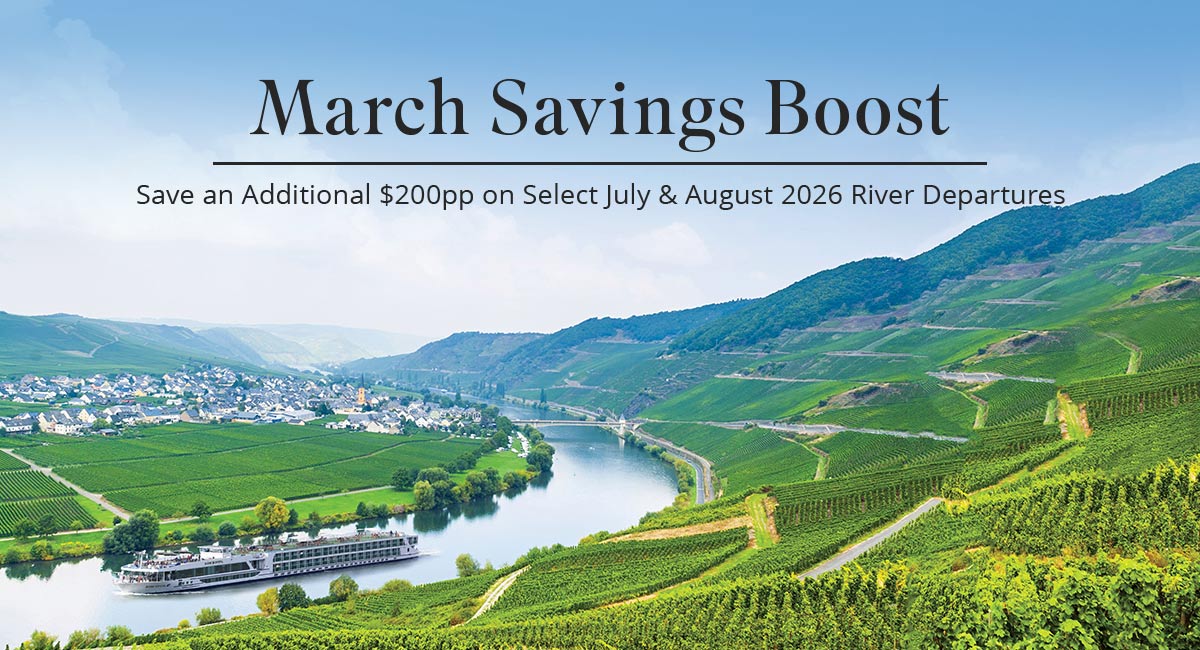 March Savings Boost Europe River Cruises